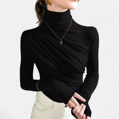Chemisier Élégant Femme Col Montant Modèle