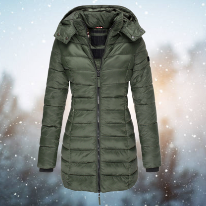 Doudoune femme avec capuche