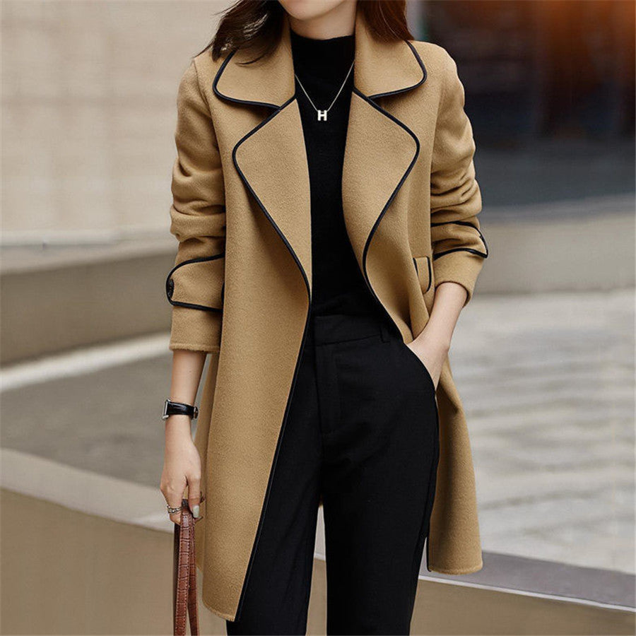 Élégant manteau en laine femme Celeste