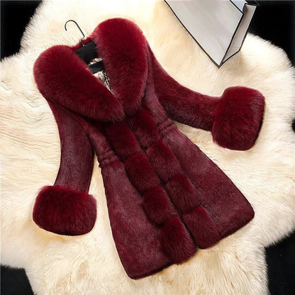 Manteau d'hiver élégant style Reine des Neiges