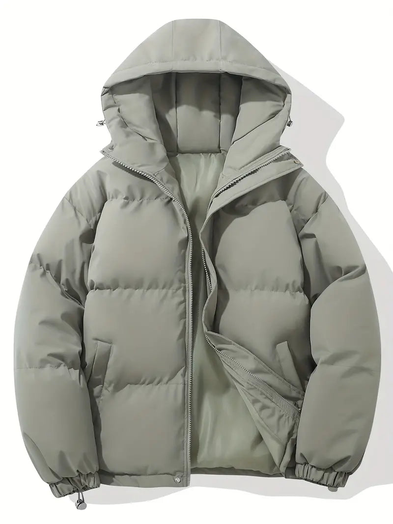 Veste d'hiver chaude classique avec capuche