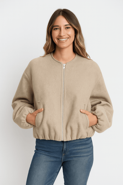 Robes élégantes à manches bouffantes