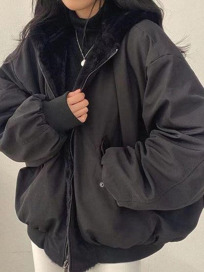 Manteau d'hiver femme grande taille chaud et confortable