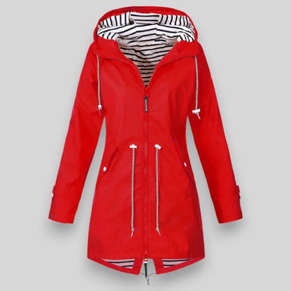 Veste imperméable femme Vêtement de pluie élégant