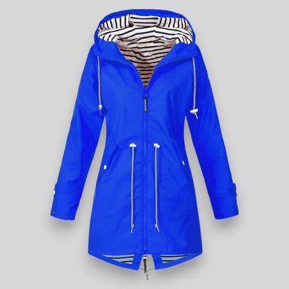 Veste imperméable femme Vêtement de pluie élégant