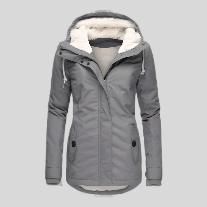 Wasserdichte Damenjacke Modern Regenmantel - IdealeKleiden