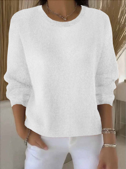 Pull Femme Tricoté Chaud Doux Hiver