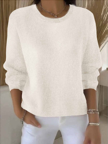 Pull Femme Tricoté Chaud Doux Hiver