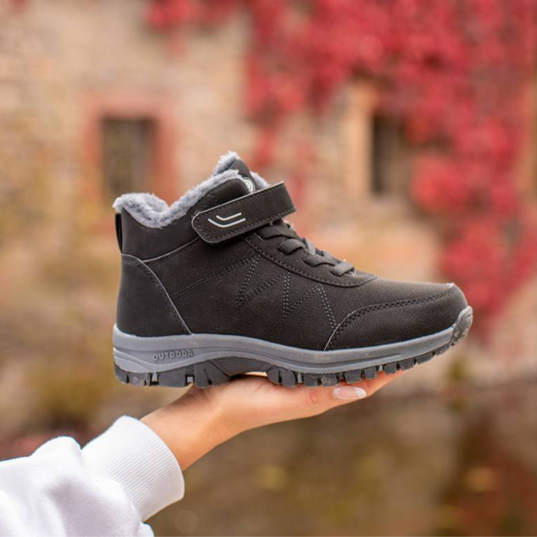 Chaussures d'hiver confortables orthopédiques chaudes