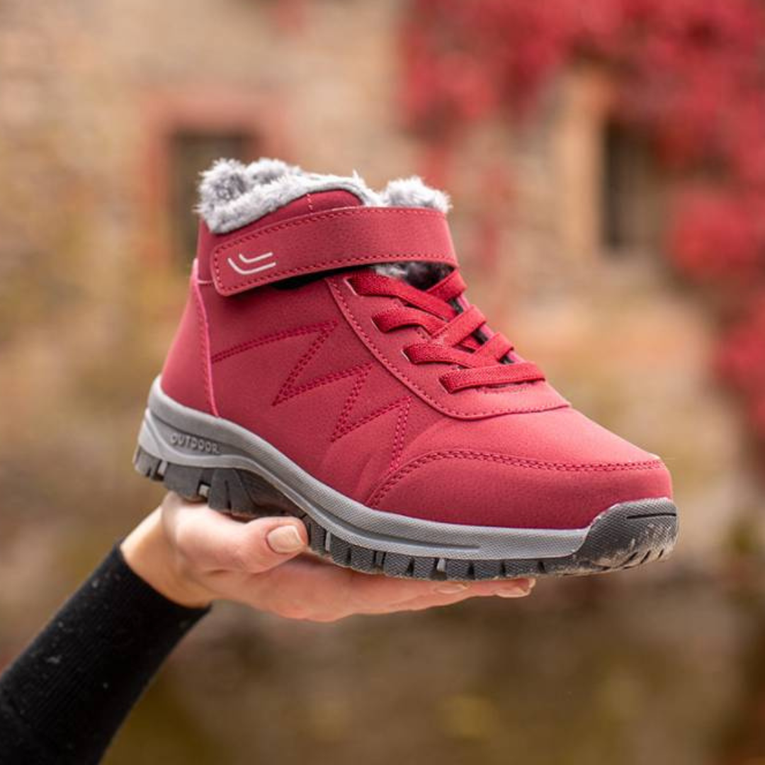 Chaussures d'hiver confortables orthopédiques chaudes