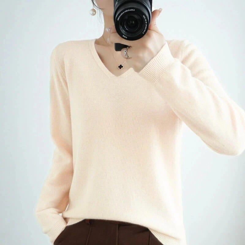 Pull-over d'hiver classique chaud intemporel