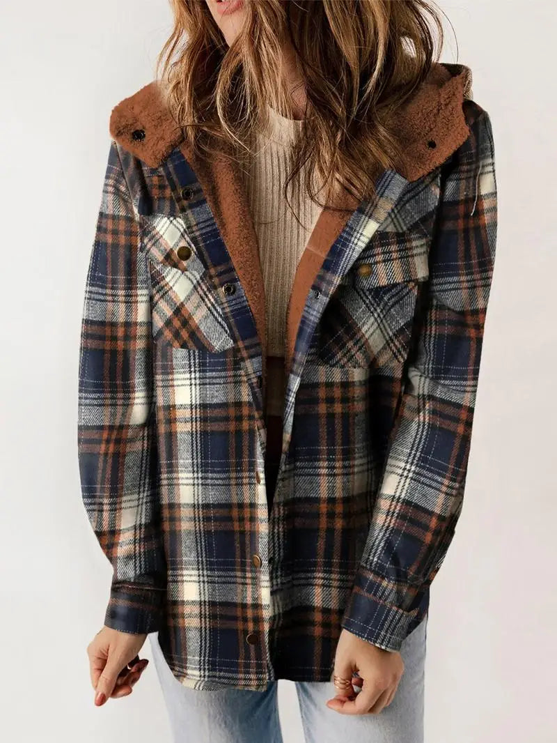 Warmes Herren Winter-Outfit Kapuzenmantel Modern - IdealeKleiden