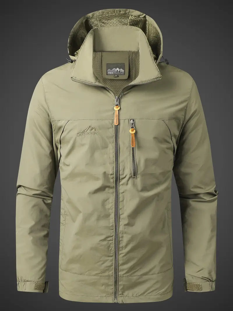 Veste de pluie pour homme Imperméable et élégante