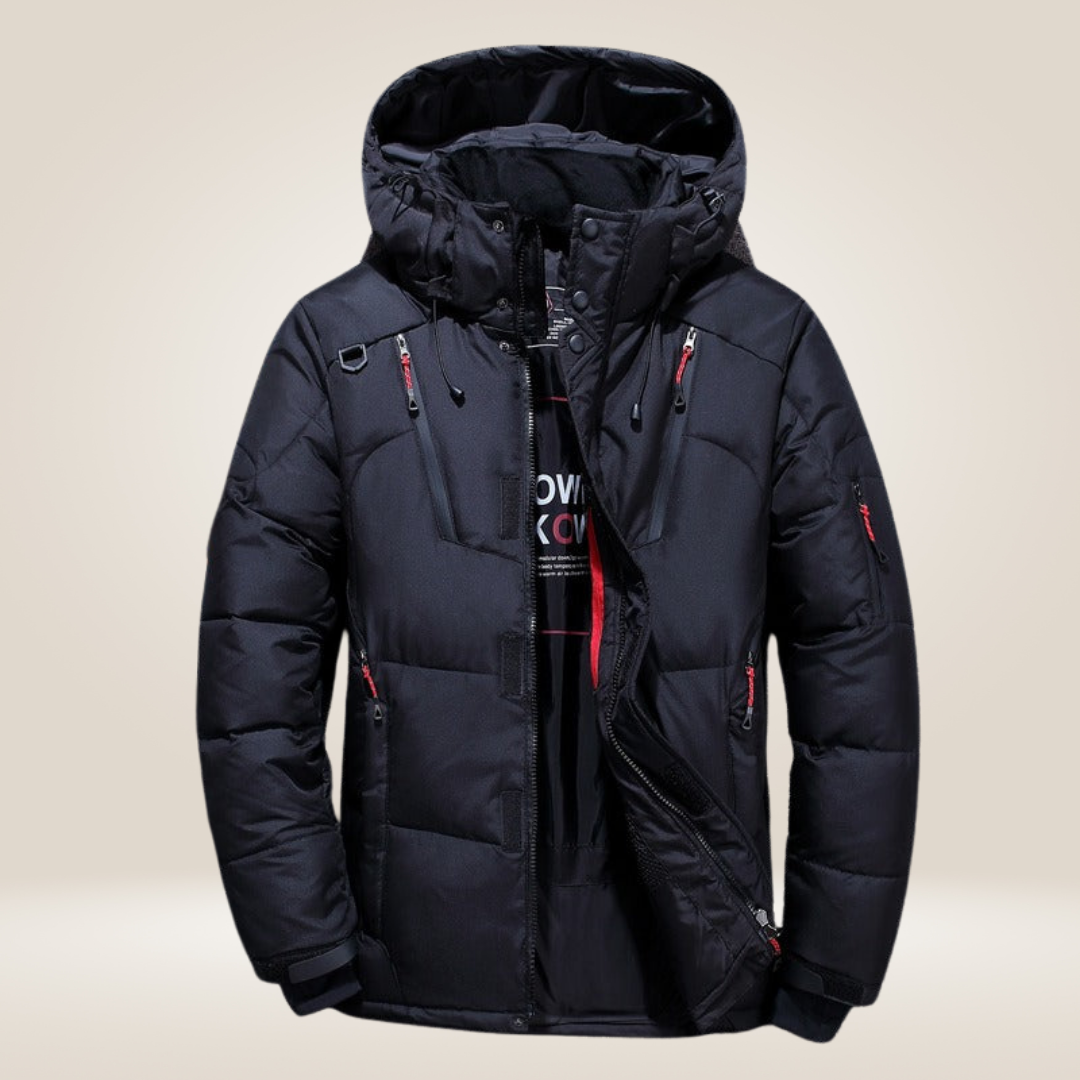 Veste d'hiver chaude femme élégante
