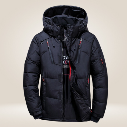 Veste d'hiver chaude femme élégante