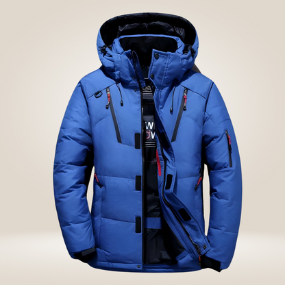 Veste d'hiver chaude femme élégante