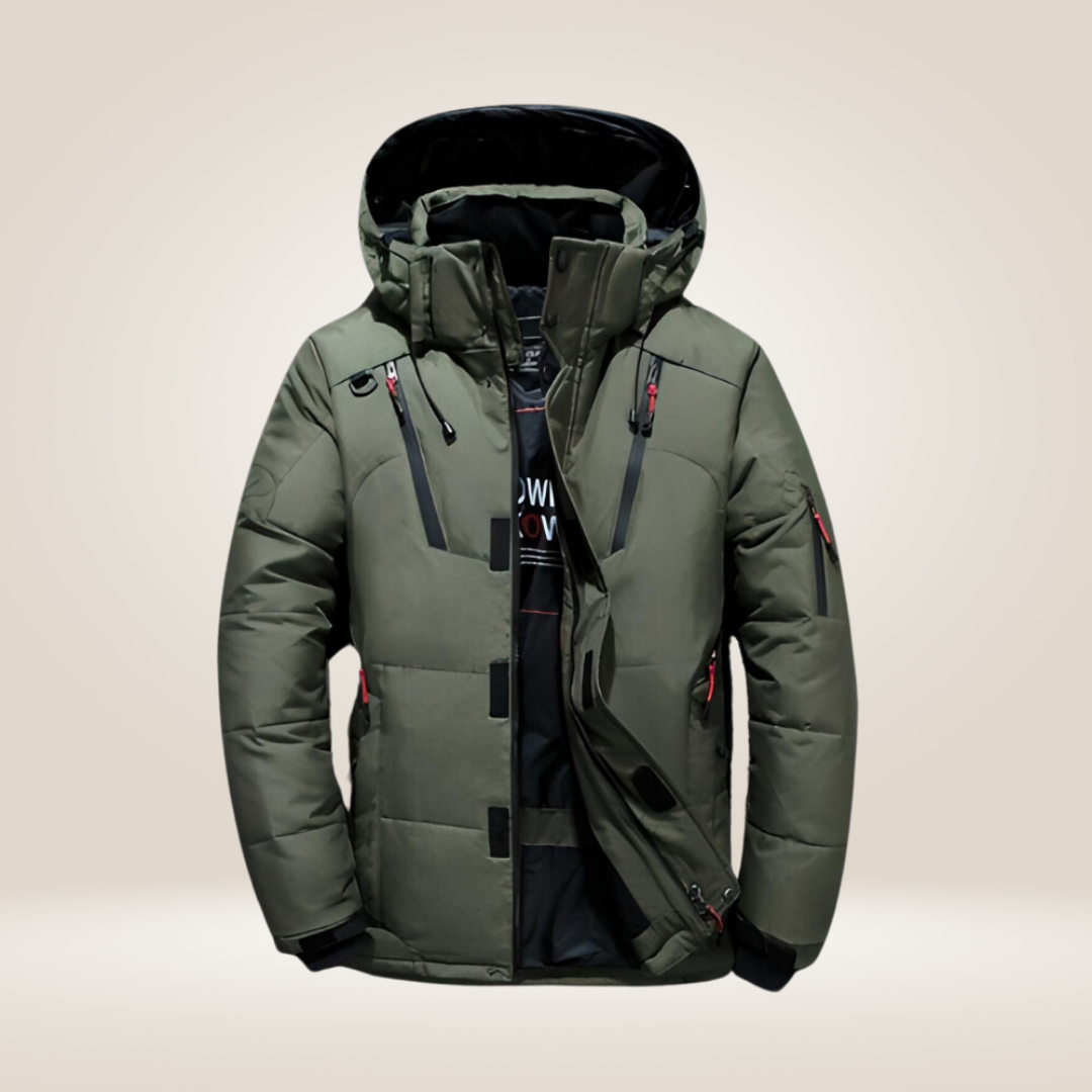Veste d'hiver chaude femme élégante