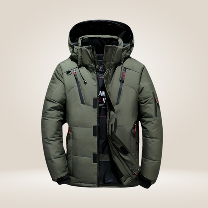 Veste d'hiver chaude femme élégante