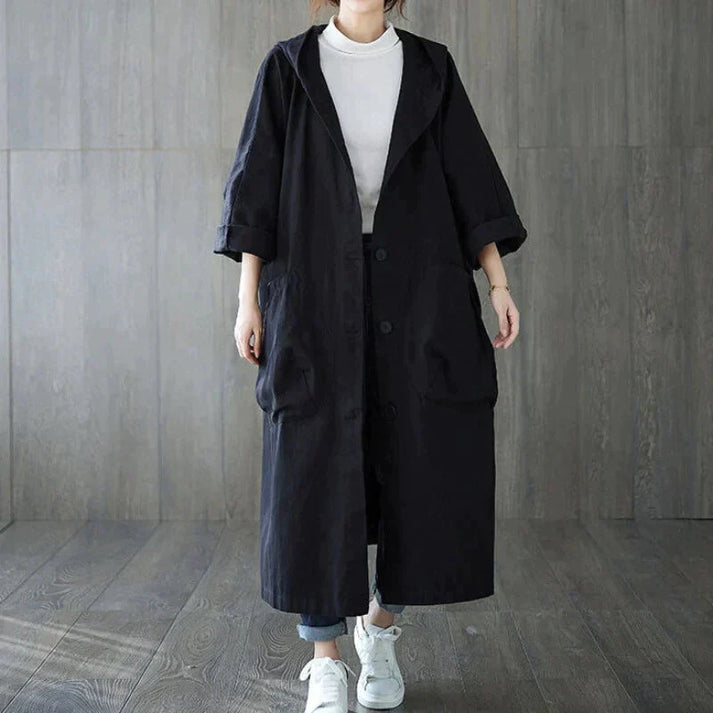 Trench-coat classique élégant pour femme