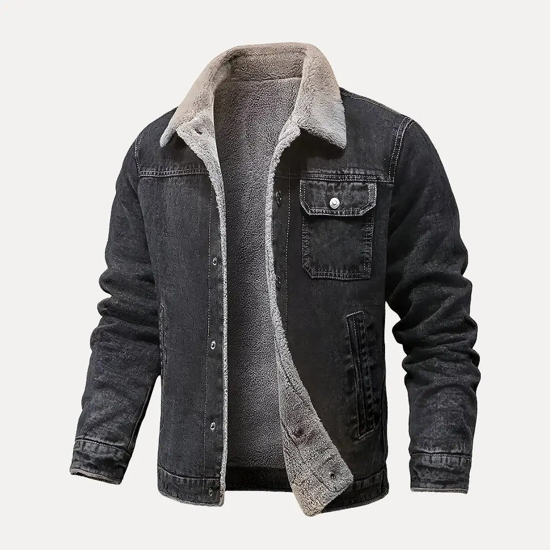 Veste en jean rétro