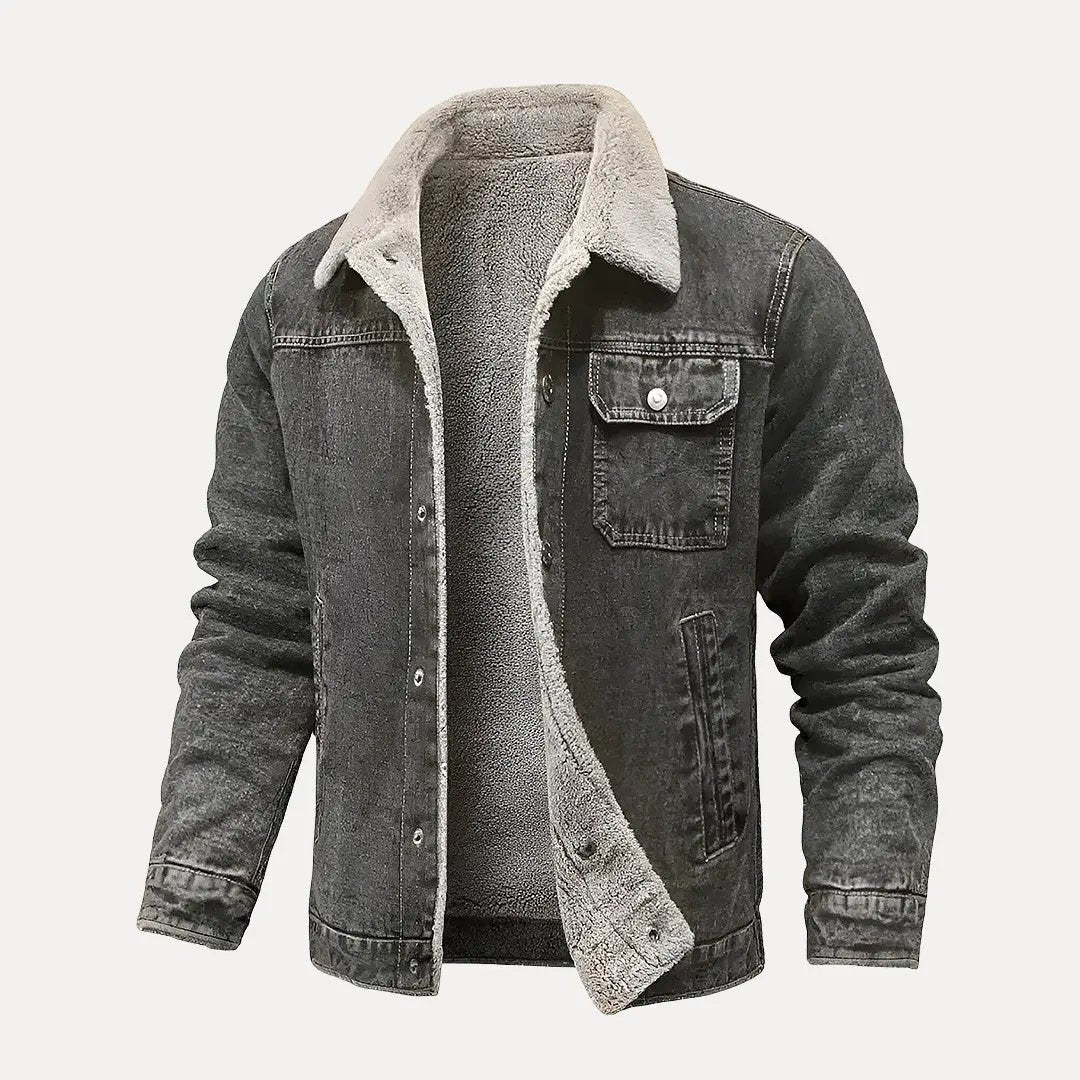 Veste en jean rétro