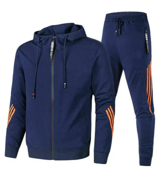 Sportanzug Herren Trainingsoutfit Aktiv - IdealeKleiden