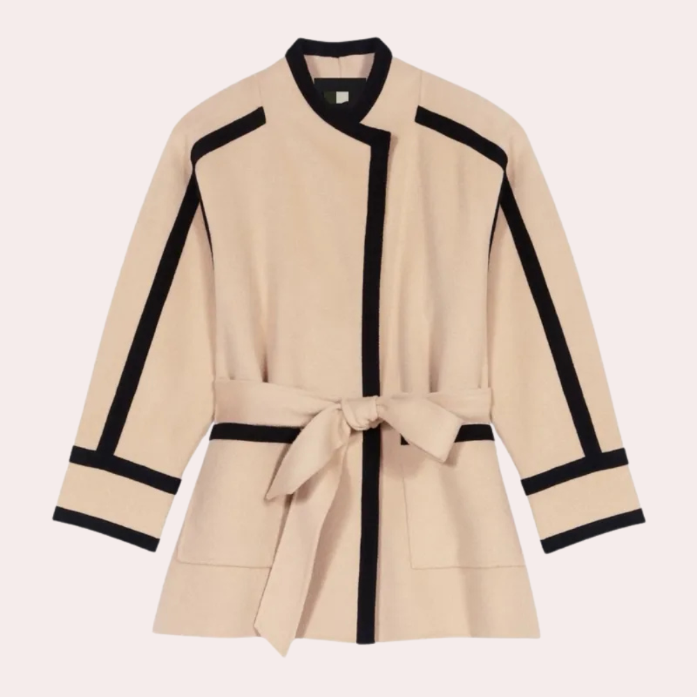 Eleganter Damen Wintermantel Klassisches Design - IdealeKleiden