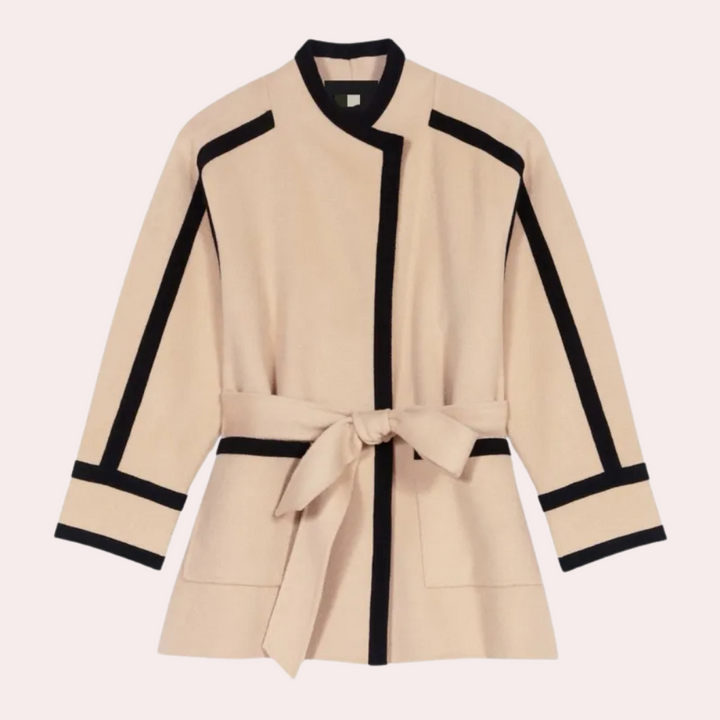 Eleganter Damen Wintermantel Klassisches Design - IdealeKleiden