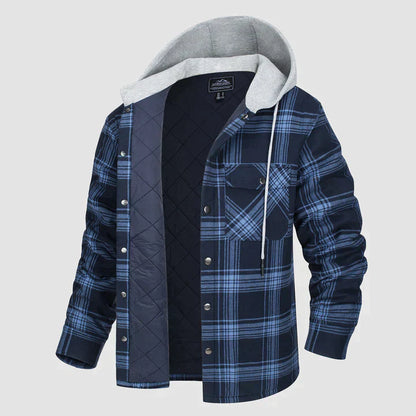 Harrison - Veste d'hiver chaude en flanelle pour homme