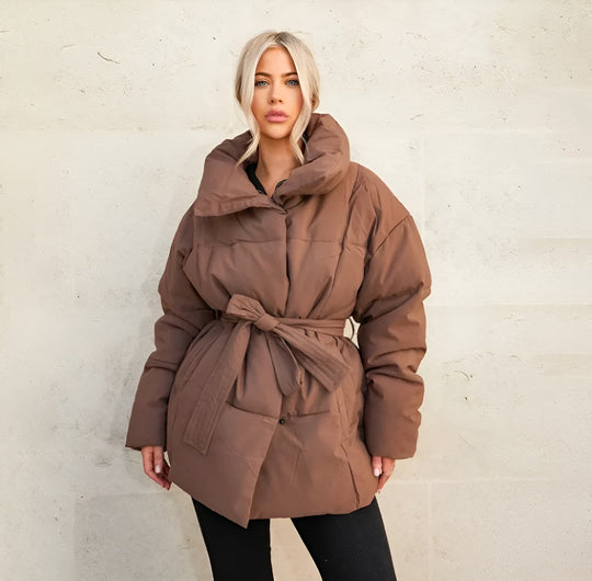 Doudoune oversize à col Manteau d'hiver