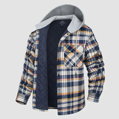 Harrison - Veste d'hiver chaude en flanelle pour homme
