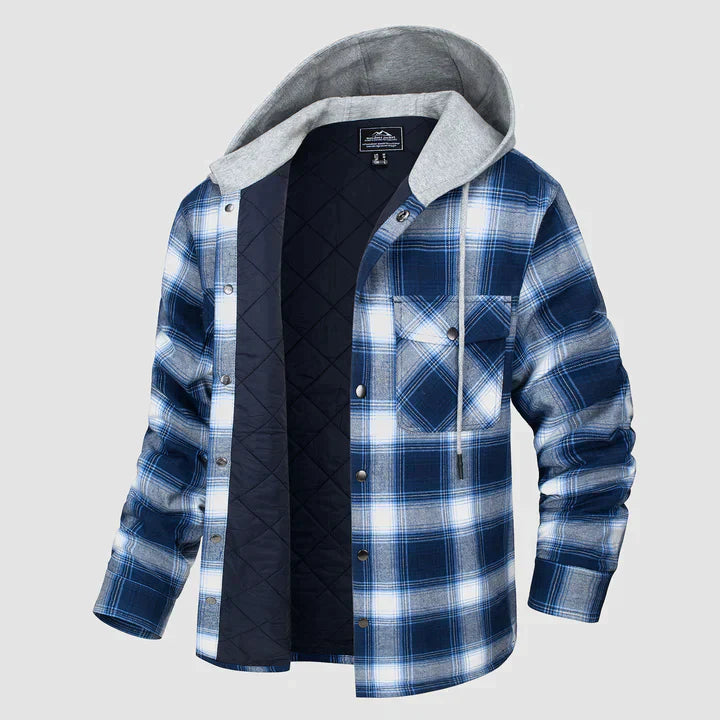Harrison - Veste d'hiver chaude en flanelle pour homme
