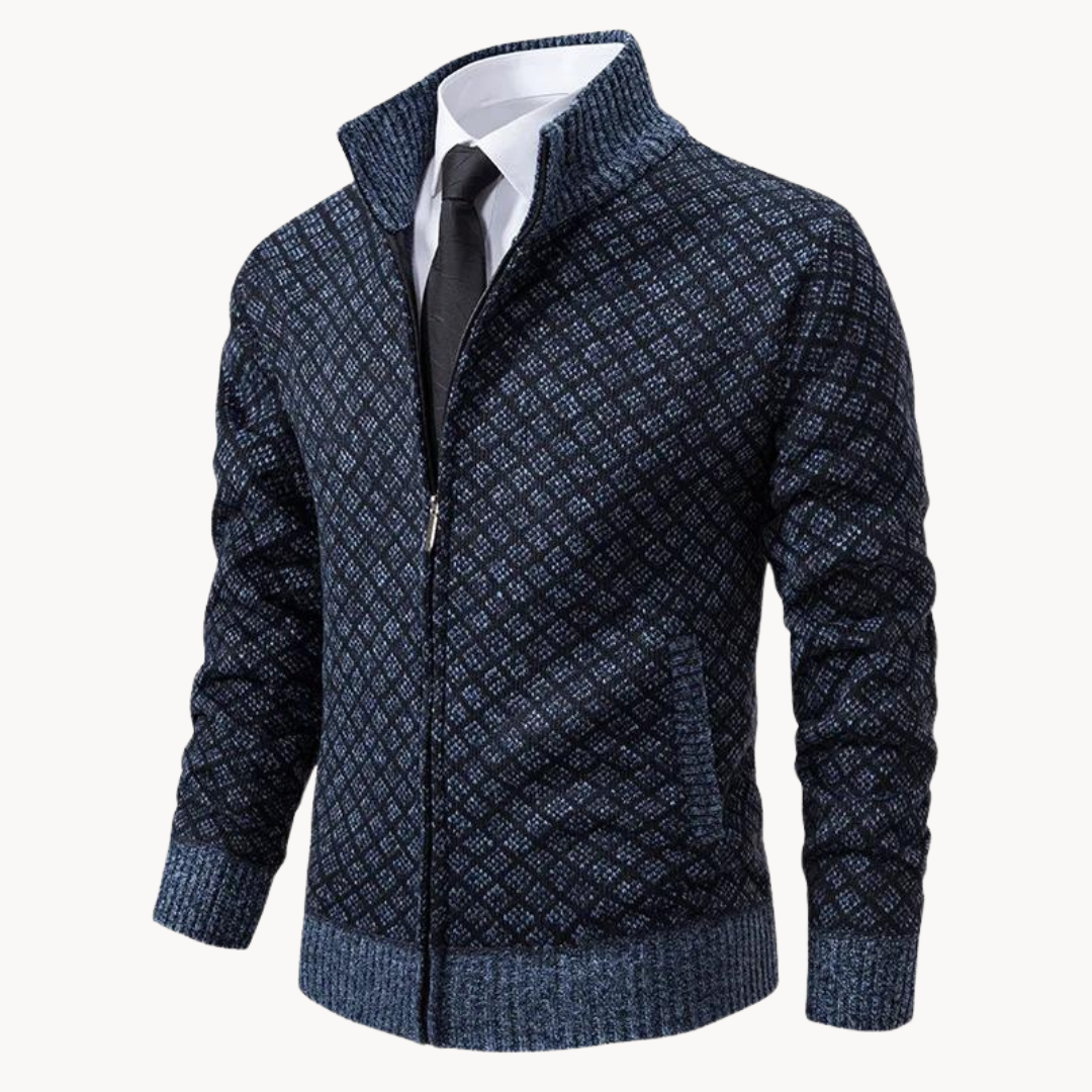 Robe pull douce à col roulé