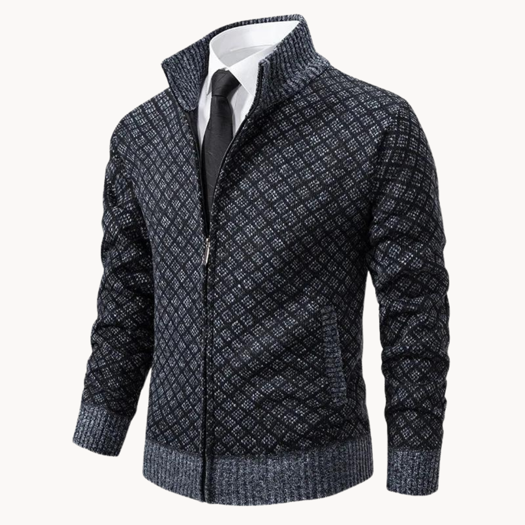 Robe pull douce à col roulé