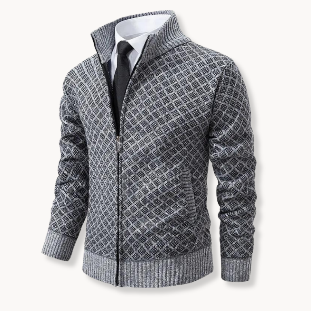 Robe pull douce à col roulé