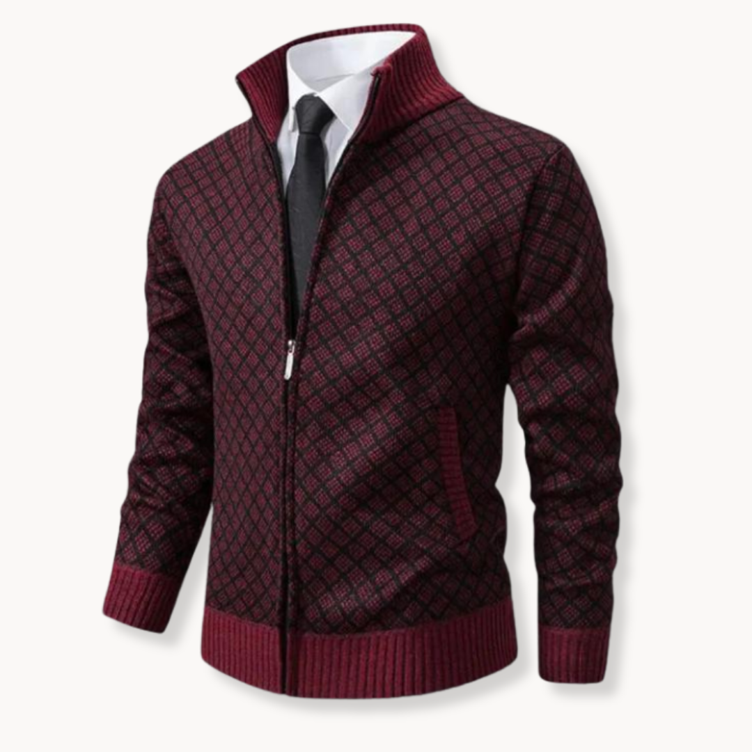 Robe pull douce à col roulé