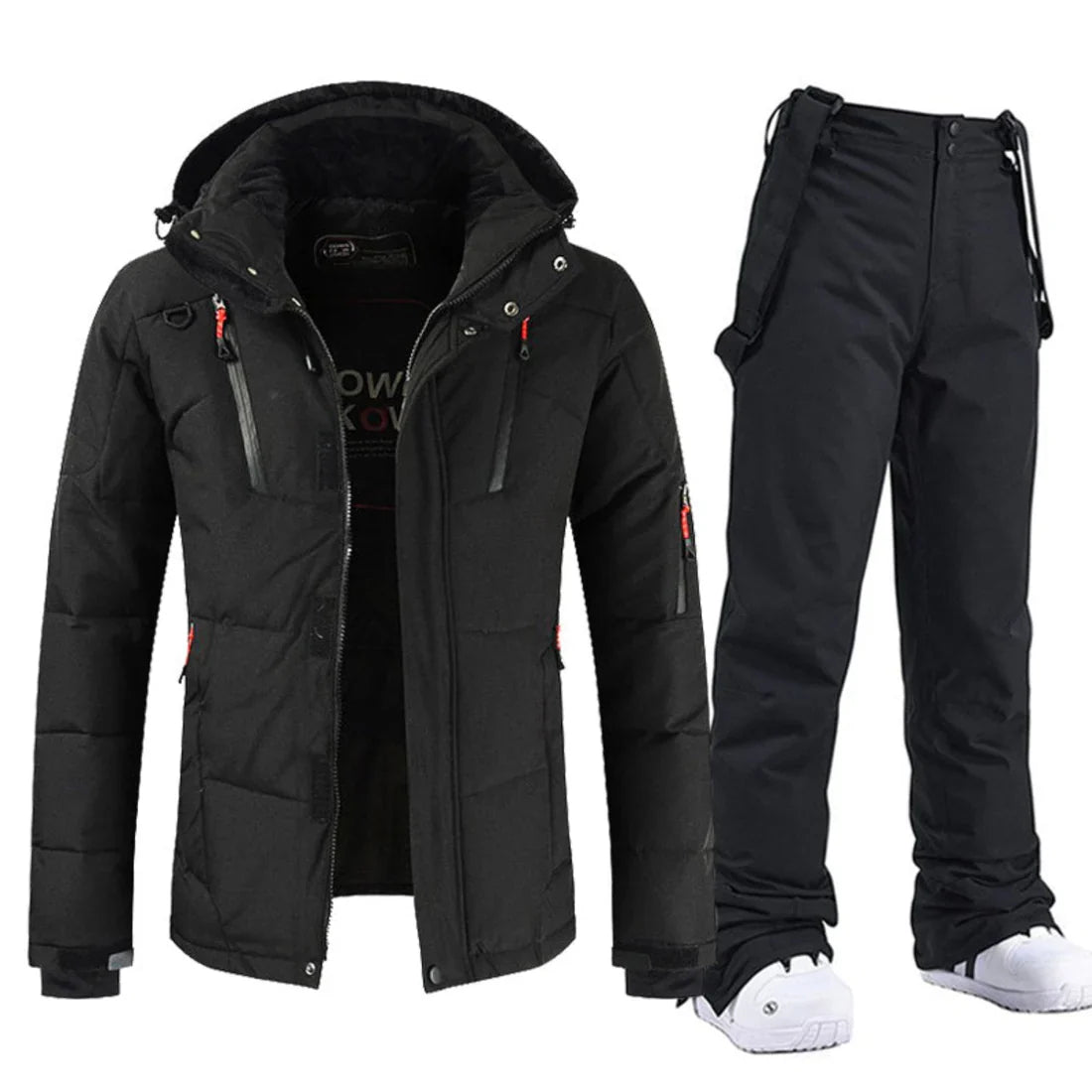 Ensemble Vestes d'Extérieur Homme Hiver Chaud