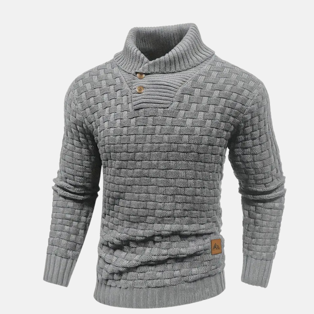Pull en tricot doux pour hommes