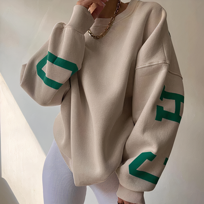 Pull oversize moderne
