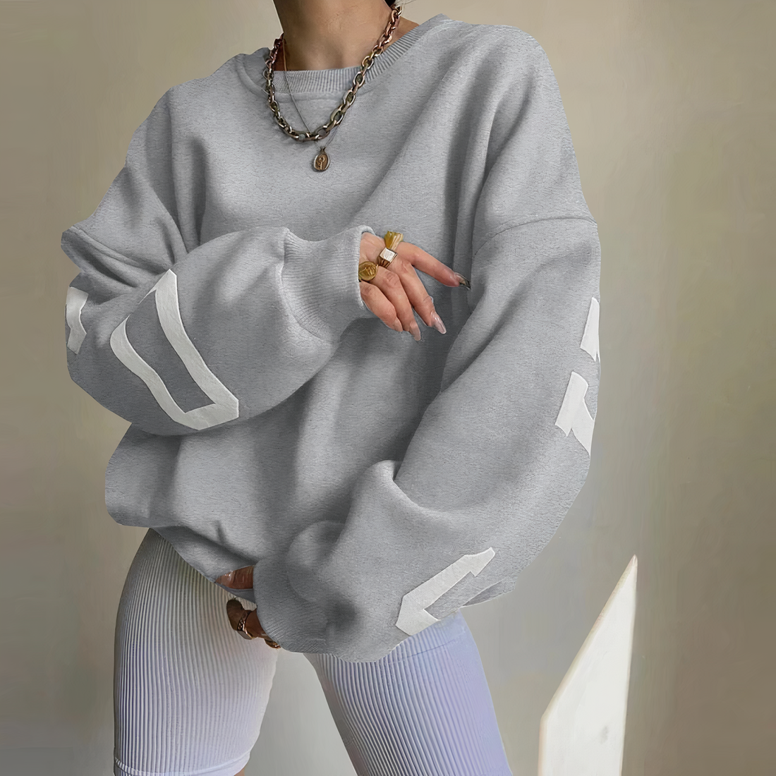 Grand pull d'hiver classique grande taille