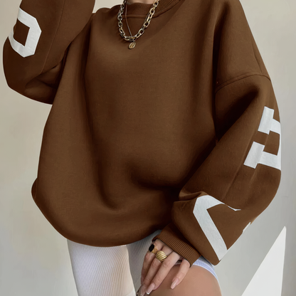 Pull oversize moderne