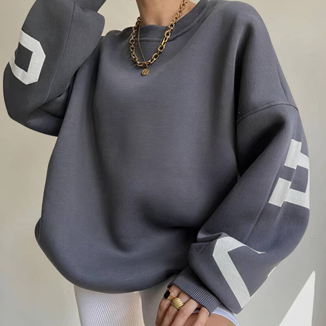 Grand pull d'hiver classique grande taille