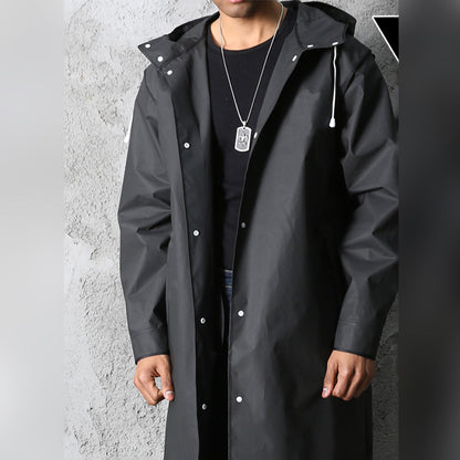 Veste de pluie à capuche imperméable pour homme