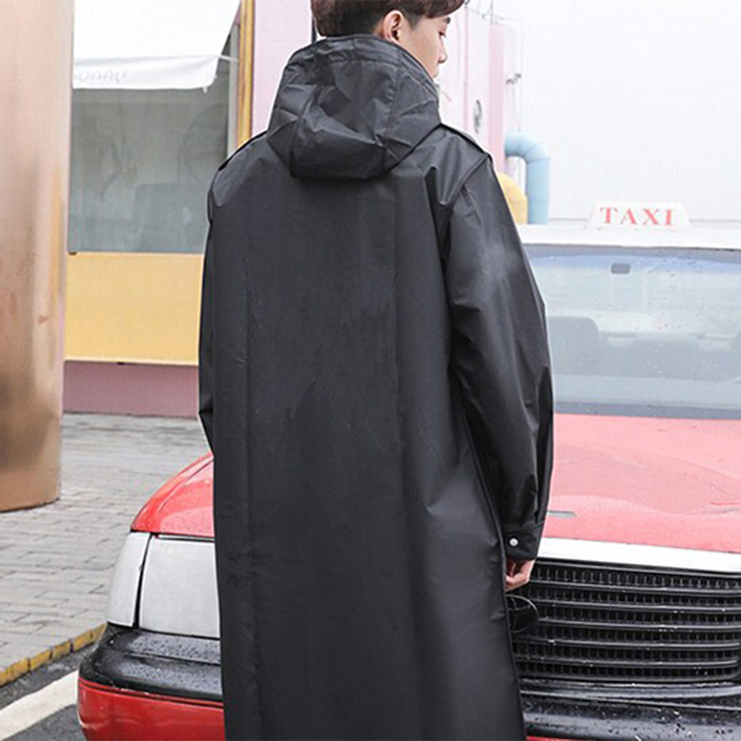 Herren Regenjacke Kapuzenjacke Wasserdicht - IdealeKleiden