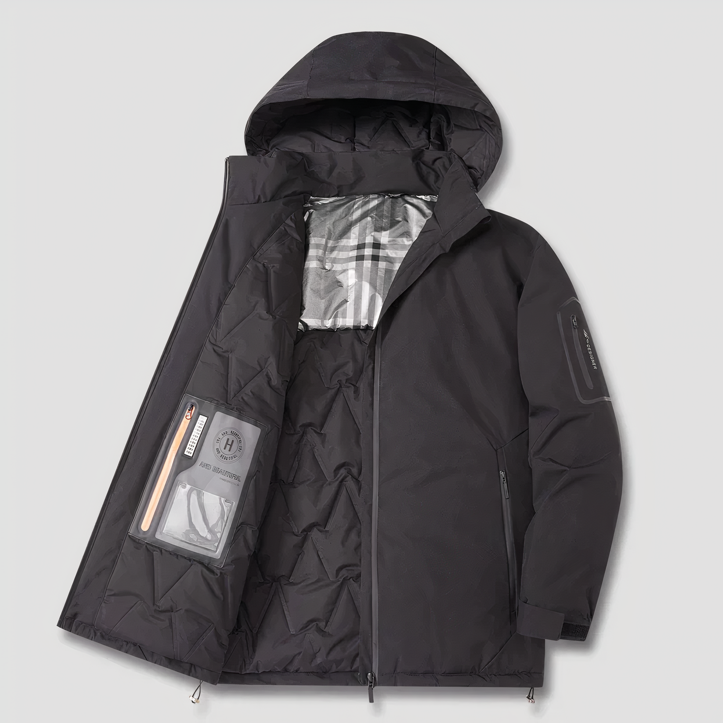 Parka d'hiver épais pour femme, chaud et confortable