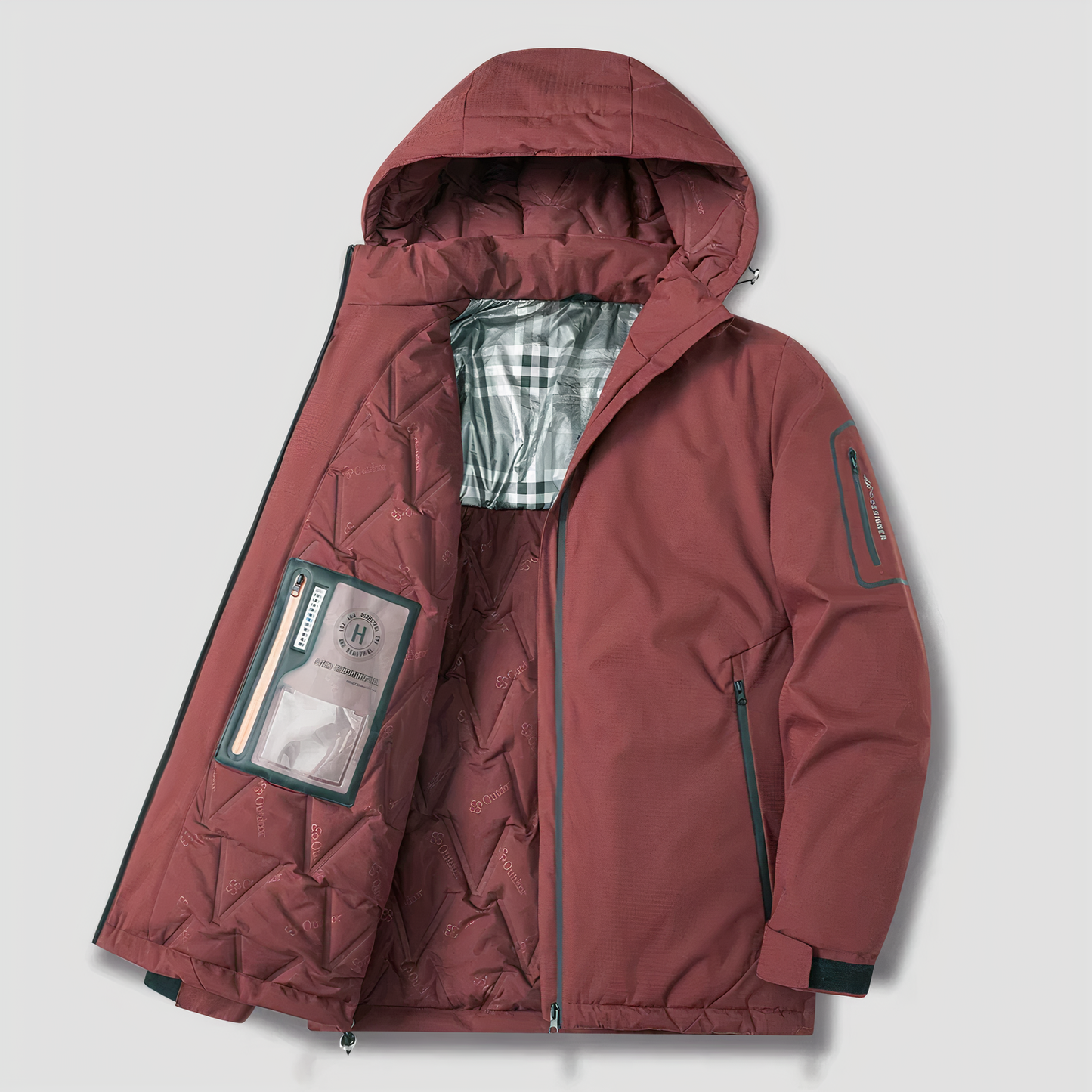 Parka d'hiver épais pour femme, chaud et confortable