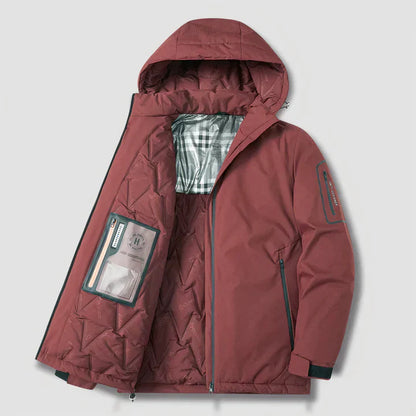 Parka d'hiver épais et chaud pour homme