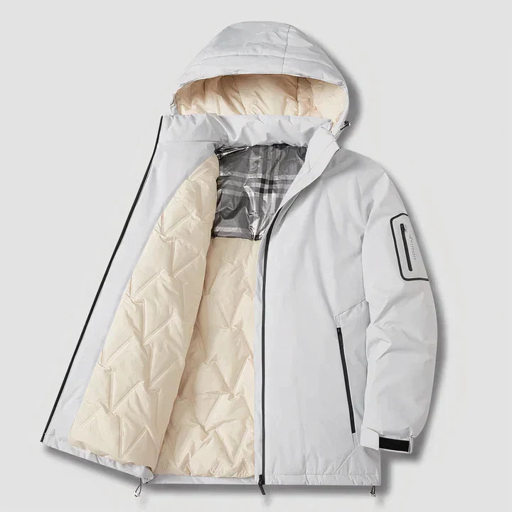 Parka d'hiver épais et chaud pour homme