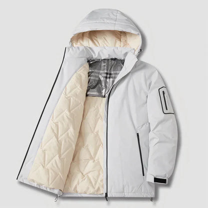 Parka d'hiver épais et chaud pour homme