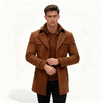Parka d'hiver élégant pour homme
